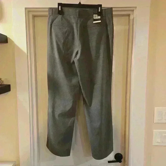 NWT Kenneth Cole Mens Pant Well Taken II Stretch Trouser Gray Size 36 - Picture 3 of 8